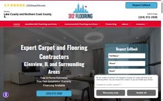 312 Flooring LLC of Blue Island website