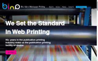 Blue Island Newspaper Printing website