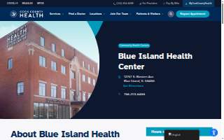 Cook County Health Blue Island Health Center website