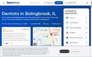 Aspen Dental - Bolingbrook website