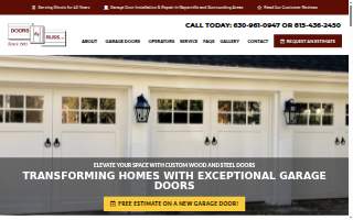 Doors By Russ - Garage Door Repair and Installation of Bolingbrook website