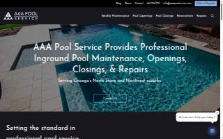 AAA Pool Service of Buffalo Grove website