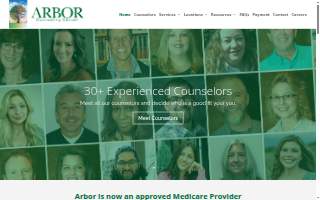 Arbor Counseling Center of Buffalo Grove website