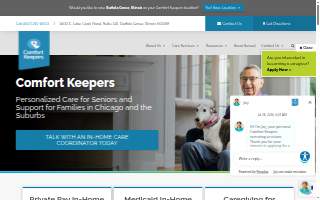 Comfort Keepers Home Care of Buffalo Grove website