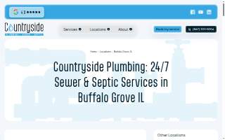 Countryside Plumbing Sewer and Septic of Buffalo Grove website
