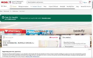 MinuteClinic at CVS of Buffalo Grove website