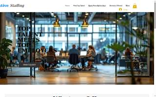 Creative Staffing Inc. website