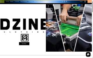Dzine Clothing LLC. website