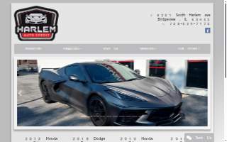 Harlem Auto Credit website