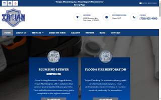 Trojan Plumbing Company, Inc. of Burbank website