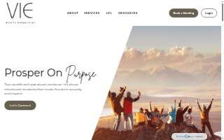 VIE Wealth Management of Midlothian website