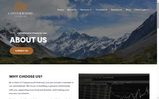 Copperwood Financial, Inc. of Burr Ridge website