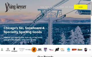 King Keyser Ski and Bicycle website