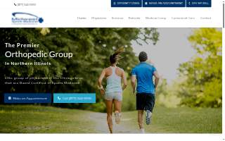 Midwest Sports Medicine Institute of Burr Ridge website