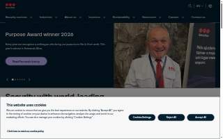 Securitas Technology website