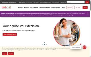 Tech Credit Union - Calumet City website