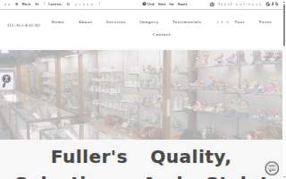 Fuller's Jewelry Store website