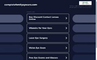 Complete Family Eyecare of Carbondale website