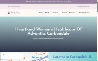 Heartland Women's Healthcare website