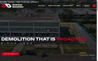 American Demolition Corporation website