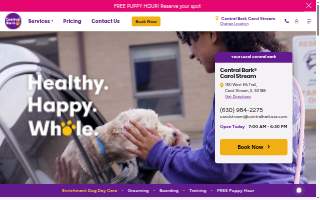 Central Bark Carol Stream website