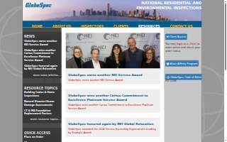 GlobeSpec website