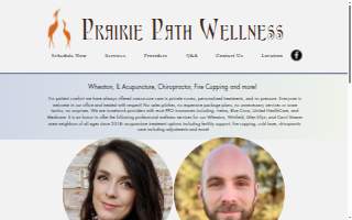 Prairie Path Wellness of Carol Stream website