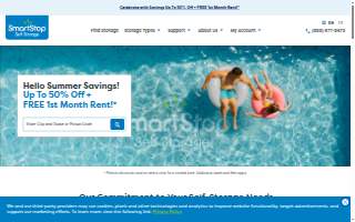 SmartStop Self Storage of Surprise website