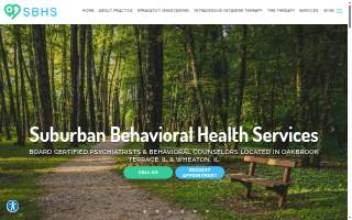 Suburban Behavioral Health Services website