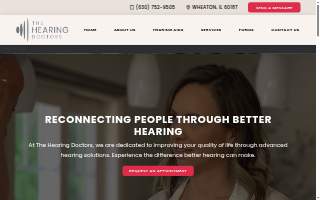 The Hearing Doctors website