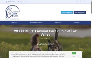 ACC of Fox Valley website