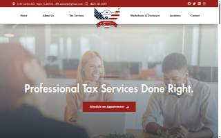 All American Tax Service of Elgin website