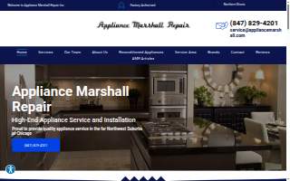 Appliance Marshall Repair of Carpentersville website