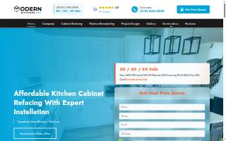 Modern Kitchens USA website