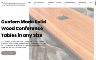 Spiritcraft Furniture of Carpentersville website