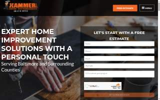 A Hammer Home Improvements website