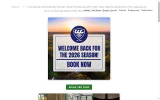 Cary Country Club website