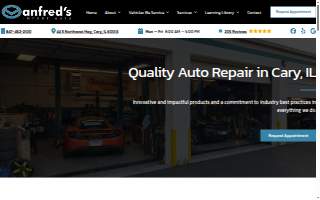 Manfred's Import Auto website