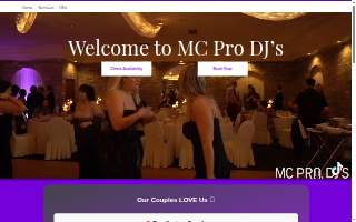 MC Pro DJ's of Cary website
