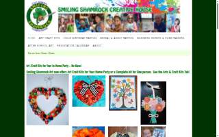 Smiling Shamrock Creative House website