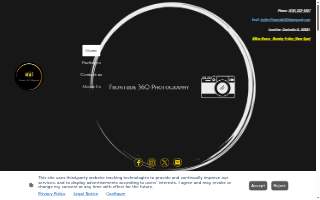 Frontside 360 Photography website