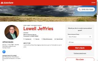 Lowell Jeffries - State Farm Insurance Agent website