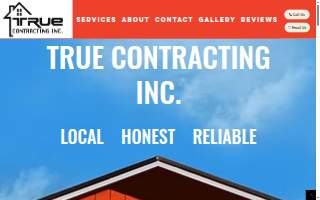 True Contracting Inc website