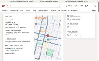 Walgreens of Centralia website