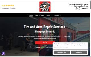 57 Tires Inc. website