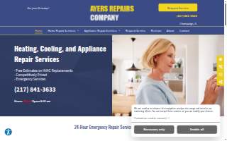Ayers Repairs Company website