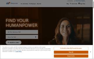 Manpower of Champaign website