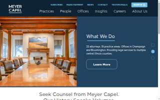 Meyer Capel, PC: Forrest J. Heyman website