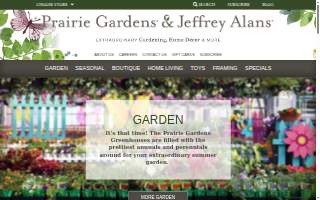 Prairie Gardens website