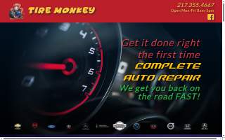 Tire Monkey Automotive website